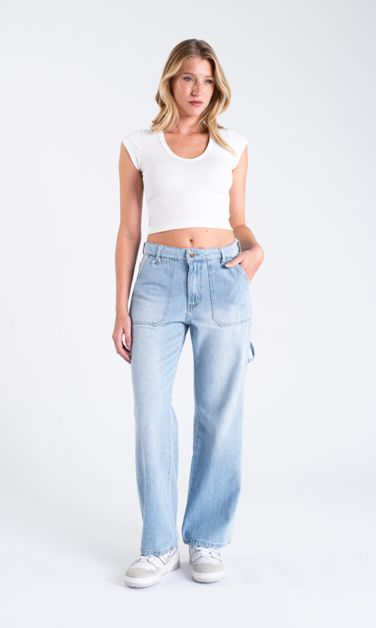 [11064] straight carpintero celeste
