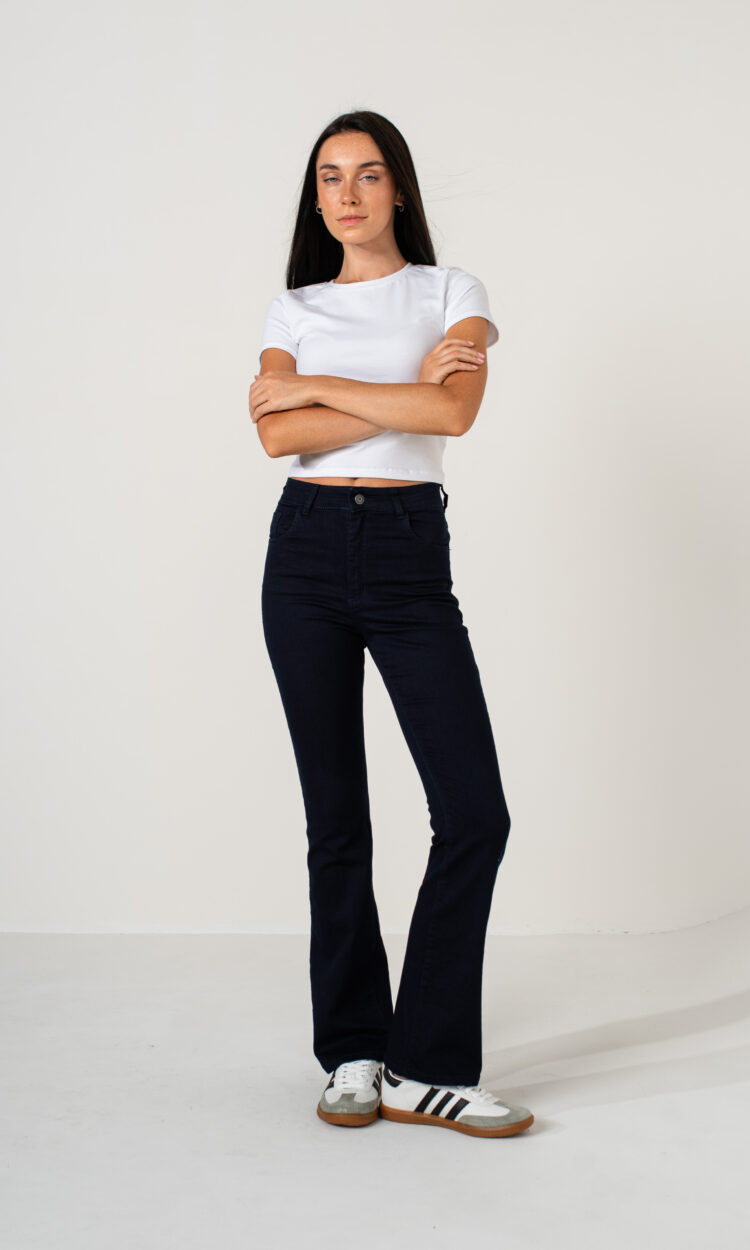 11261 | FLARED COLEGIAL AZUL OSCURO