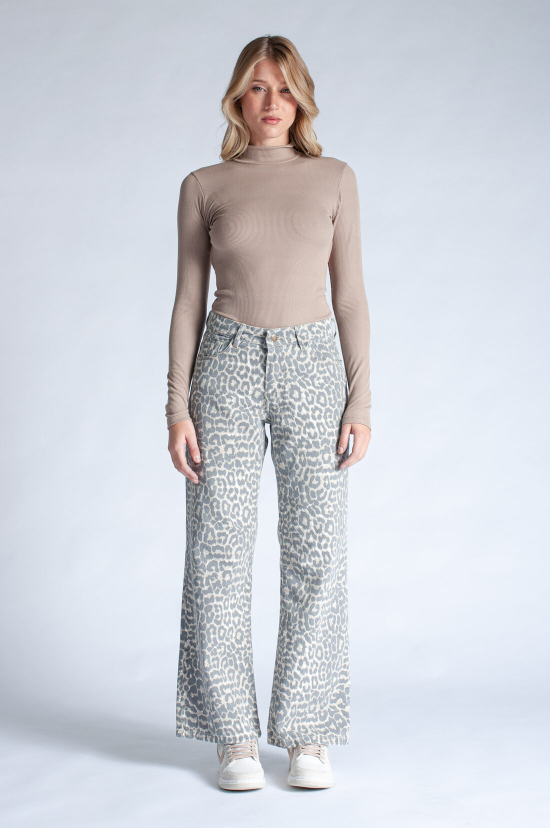 [11244] wideleg animal print