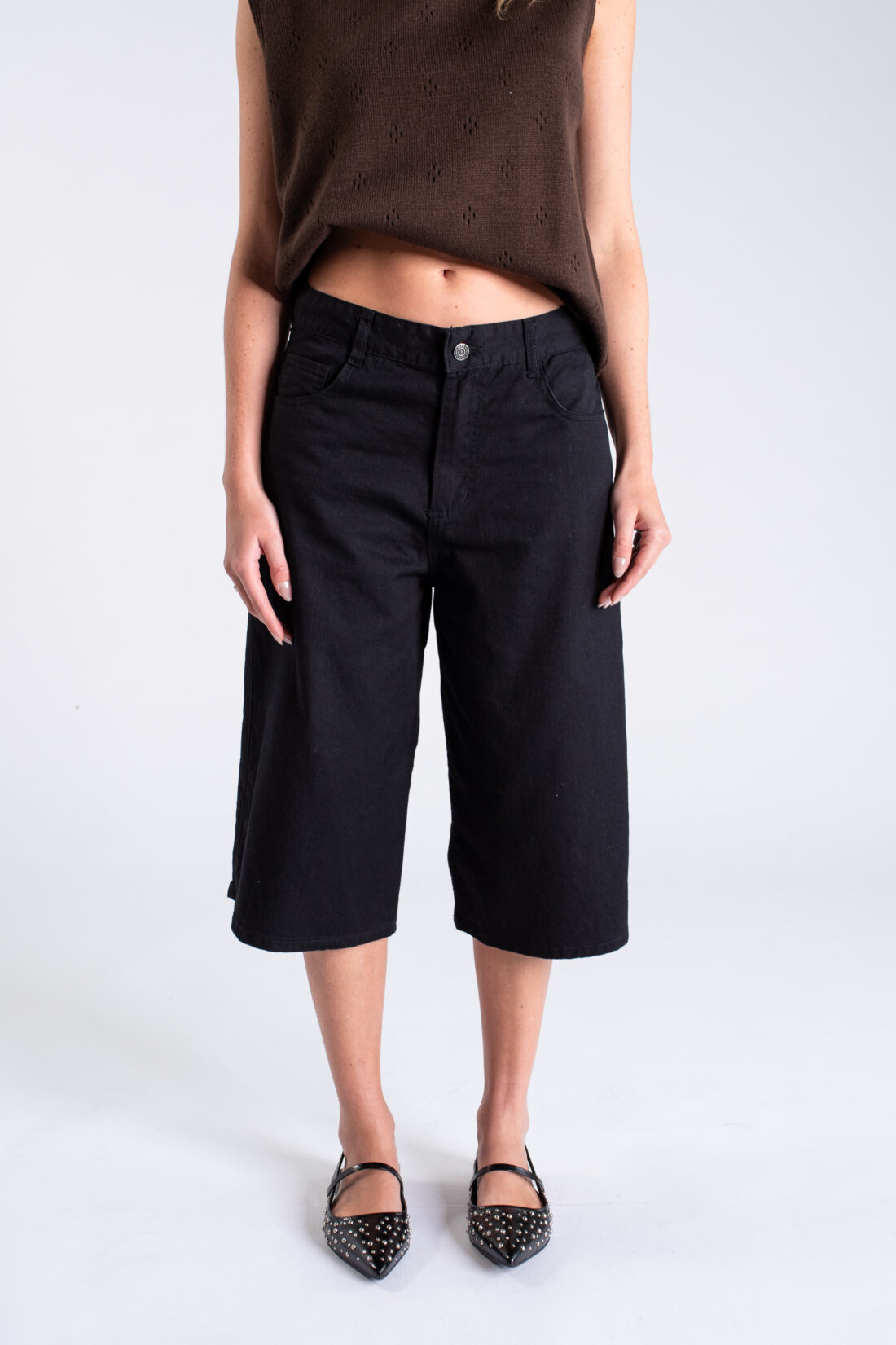 [12014] bermuda baggy gabardina colores