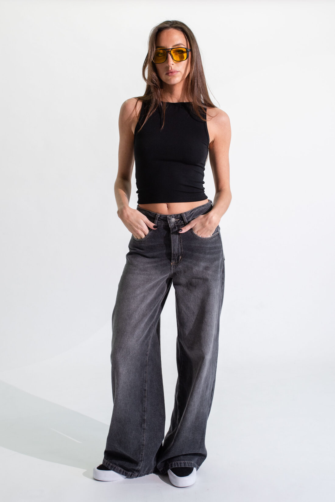 [11273] wideleg gris oscuro