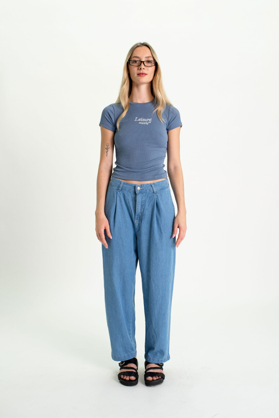 [11275] babucha camisera celeste