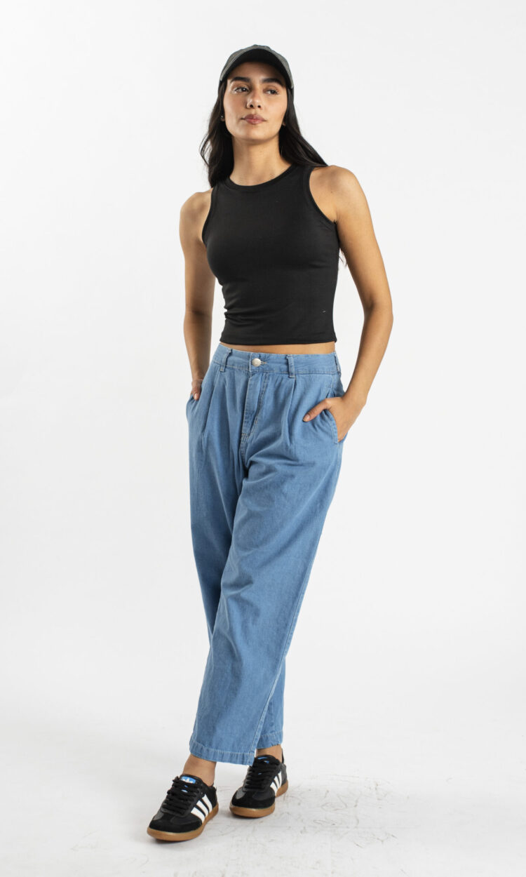 [11275] babucha celeste camisero