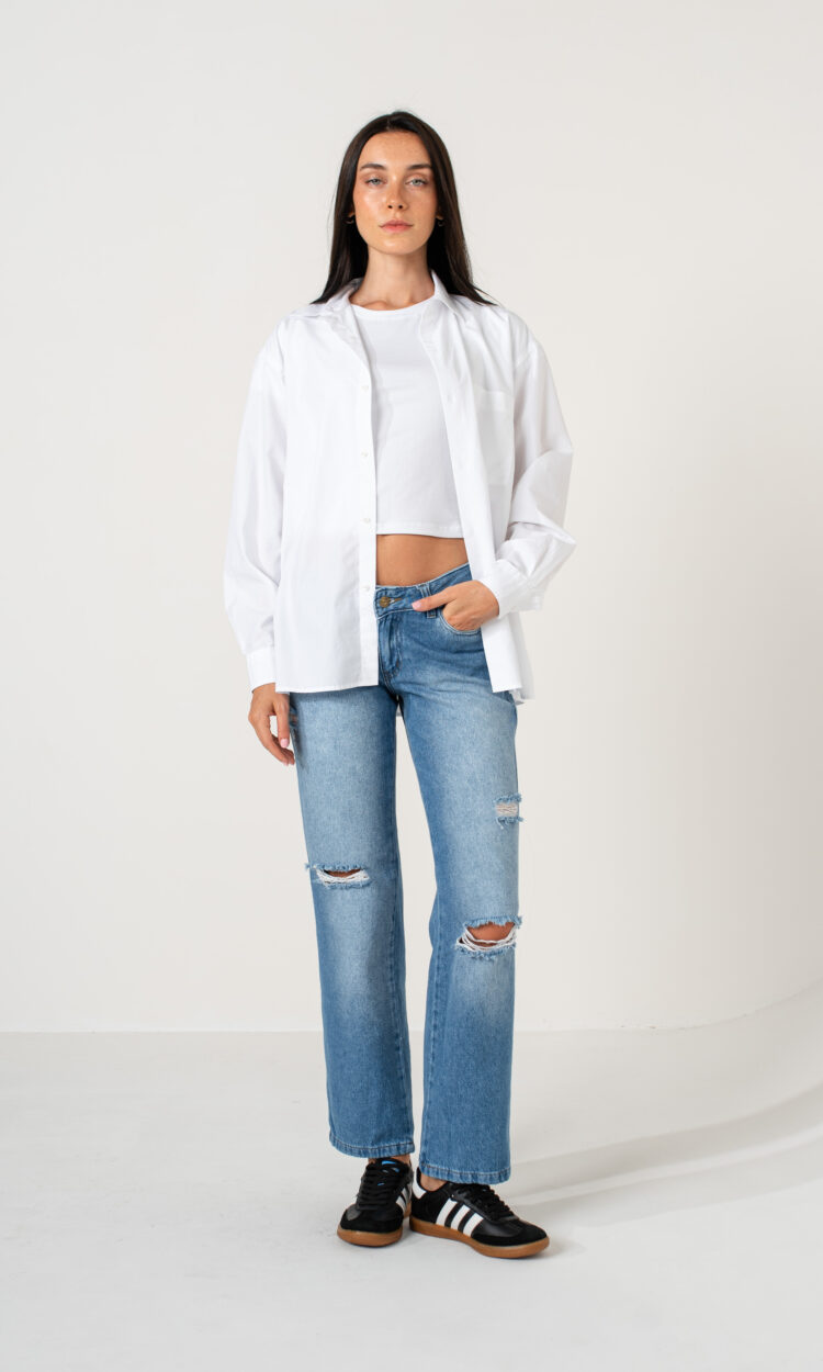 P039 | RECTO CELESTE T.MEDIO BAJO ROTO