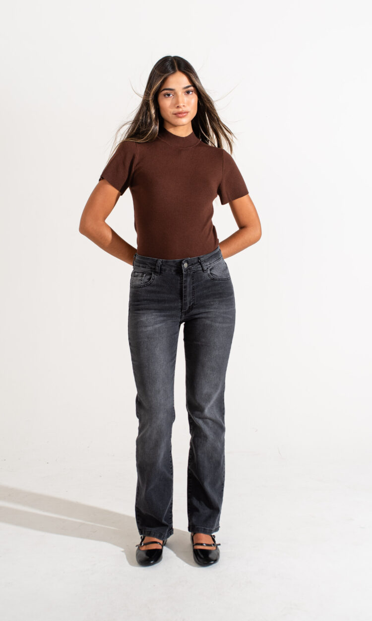 15206-EP | SEMI RECTO GRIS CON BIGOTES