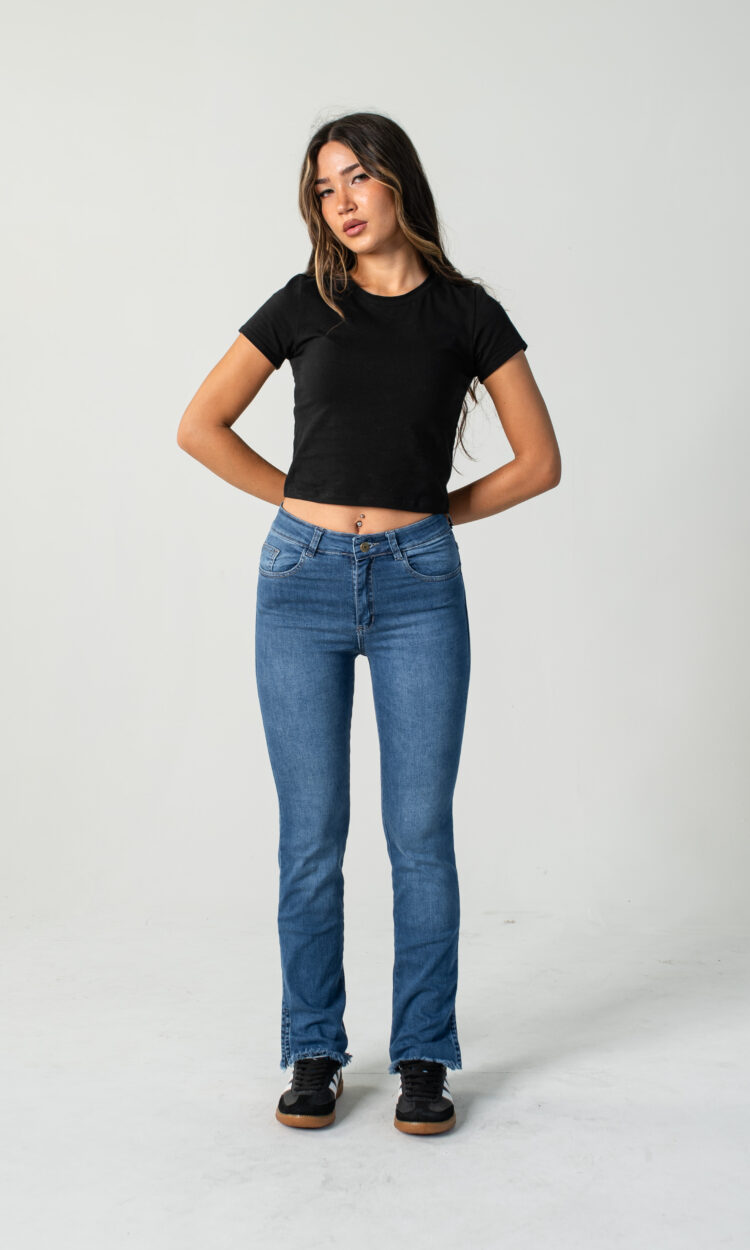 15204-EP | SEMI RECTO GISELLE TAJO Y FLECO