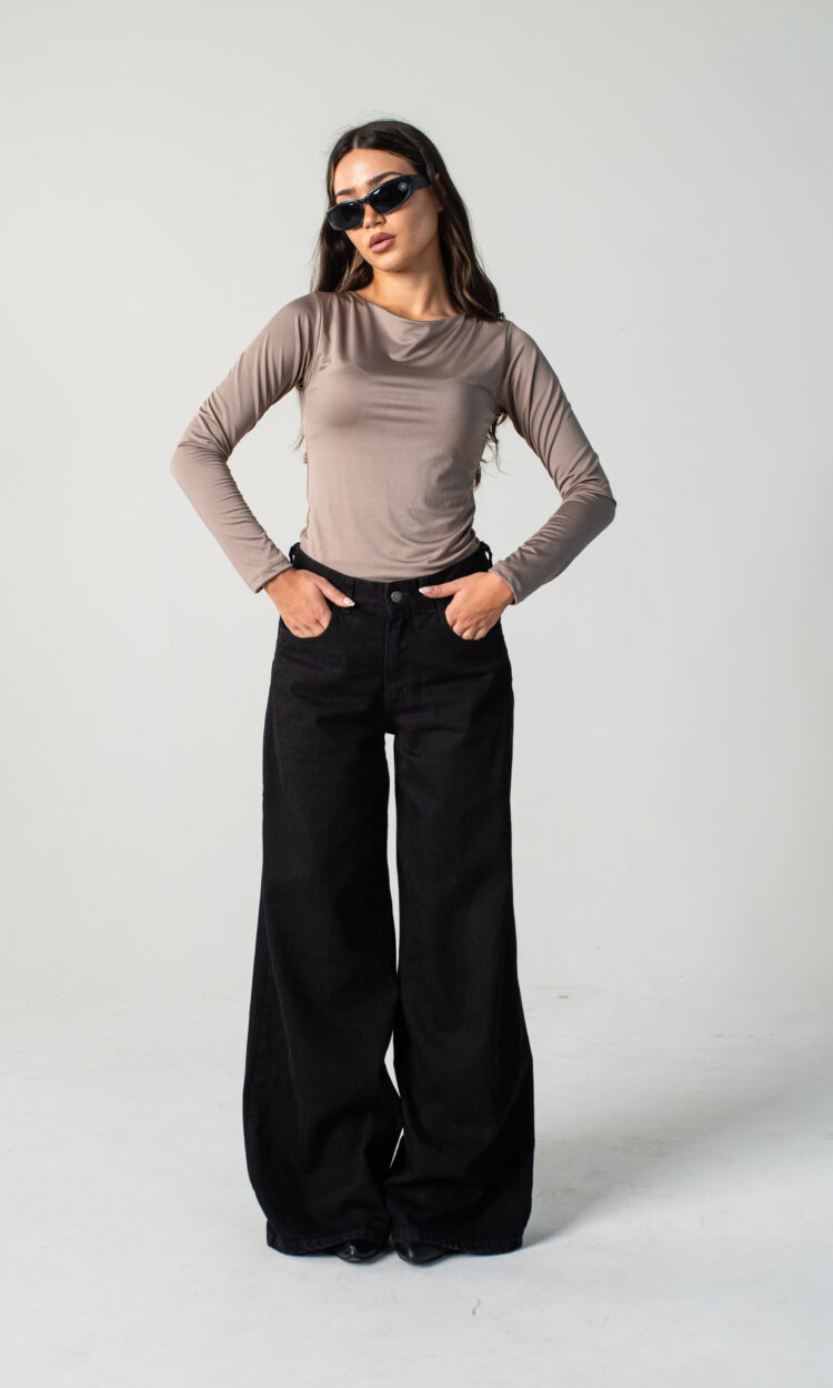 15302-EP | WIDELEG PALAZZO NEGRO