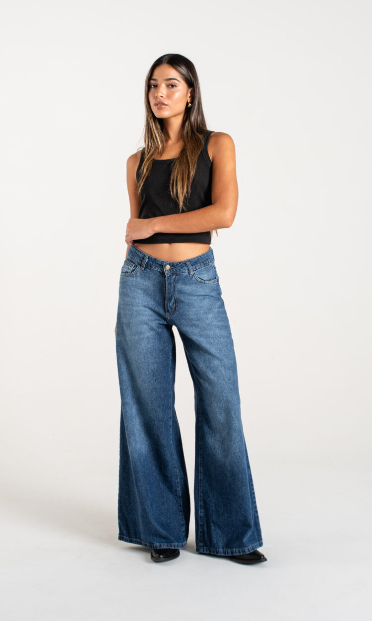 15102-EP | WIDELEG PALAZZO AZUL LOCALIZADO